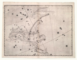 Alexander Mair - Andromeda (from Johannes Bayer's Uranometria), 1603