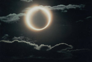 NASA/JPL Photographer Unknown - Annular solar eclipse, Hawai‘i, 1992