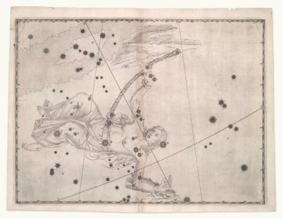 Alexander Mair - Andromeda (from Johannes Bayer's Uranometria), 1603