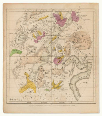 William Gardner Evans - The Constellations: March, February, January, 1835