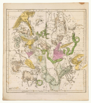 William Gardner Evans - The Constellations: September, August, July, 1835